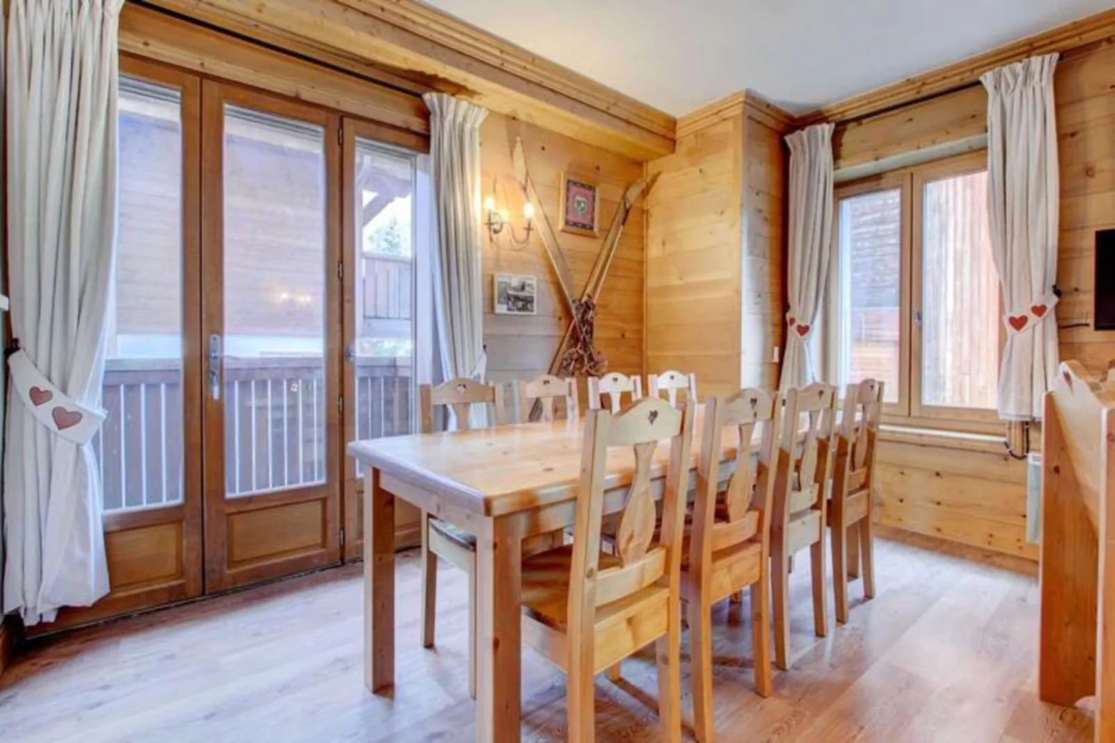 Résidence Le Lodge-Eetkamer