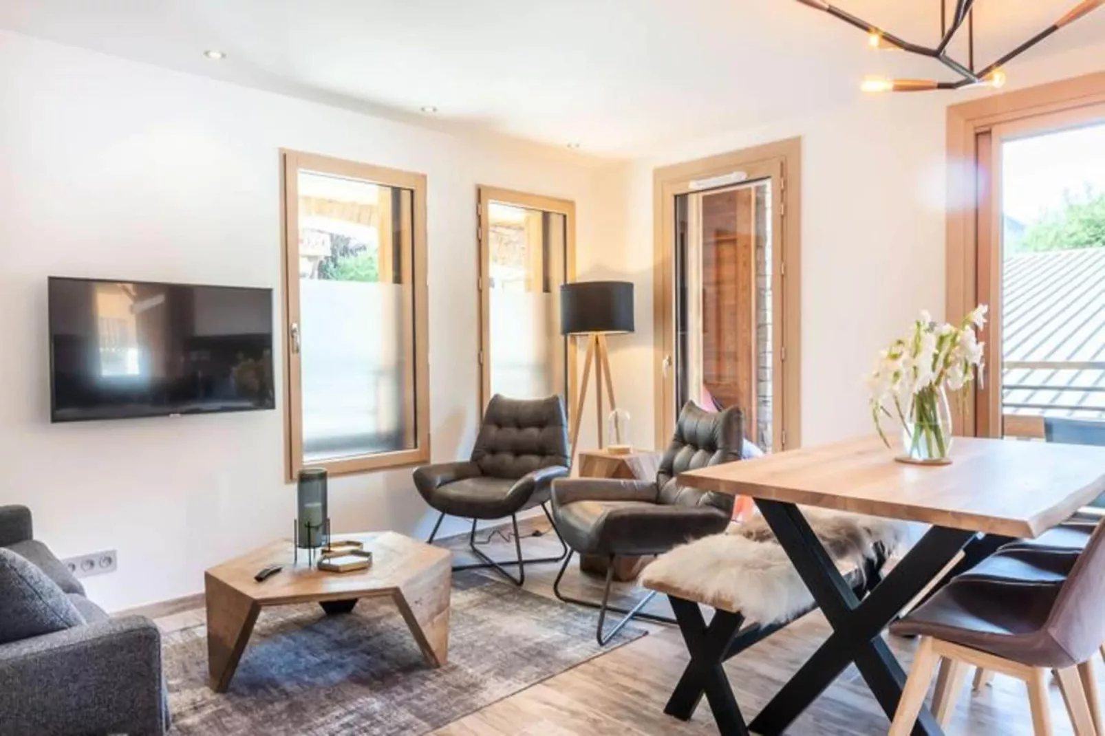 Résidence Les Portes Du Pleney-Woonkamer