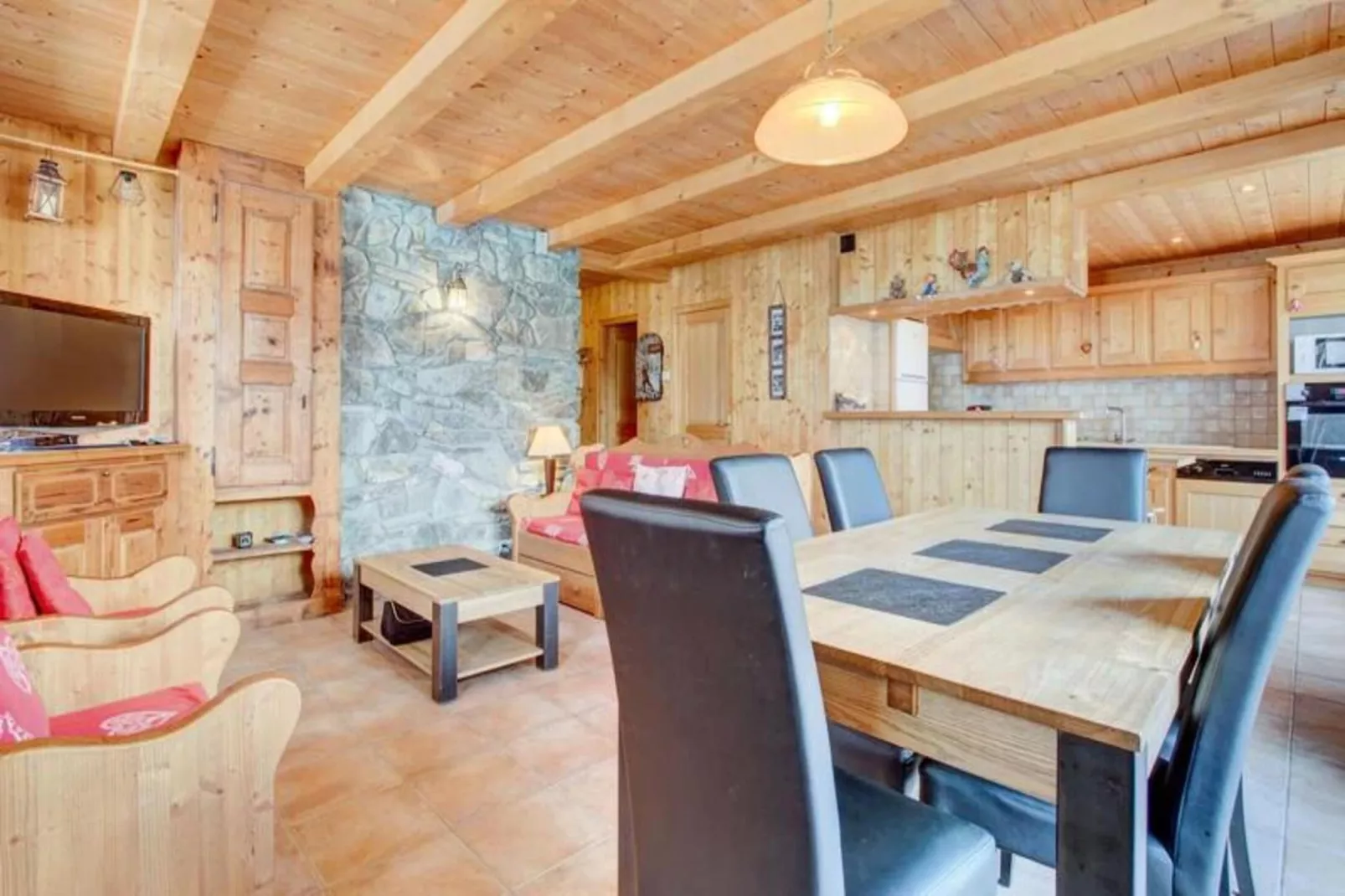 Résidence Les Sermes-Eetkamer