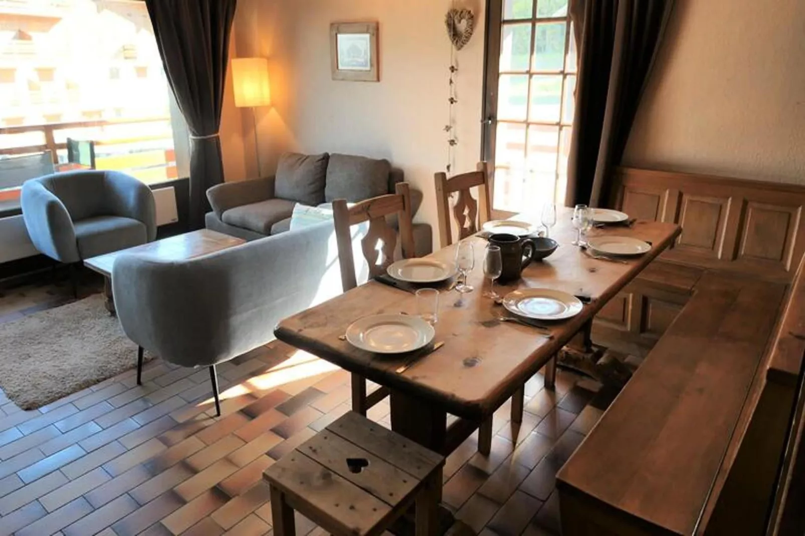 Résidence La Gelinotte-Eetkamer