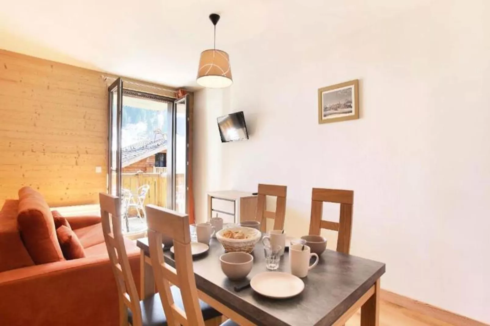 Résidence Prestige Odalys Mendi Alde****-Woonkamer