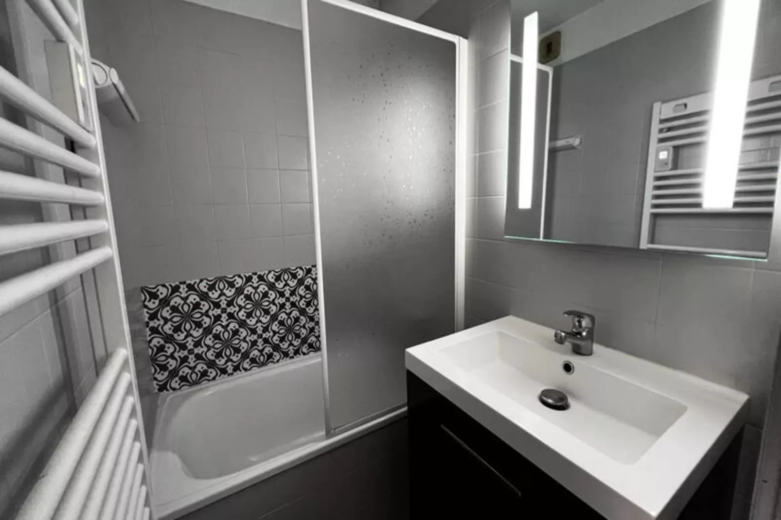 Studio à La Clusaz-Badkamer