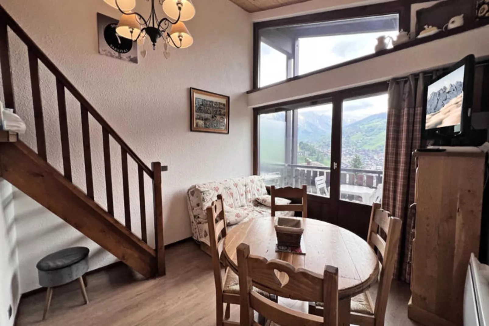 Appartements à La Clusaz-Eetkamer