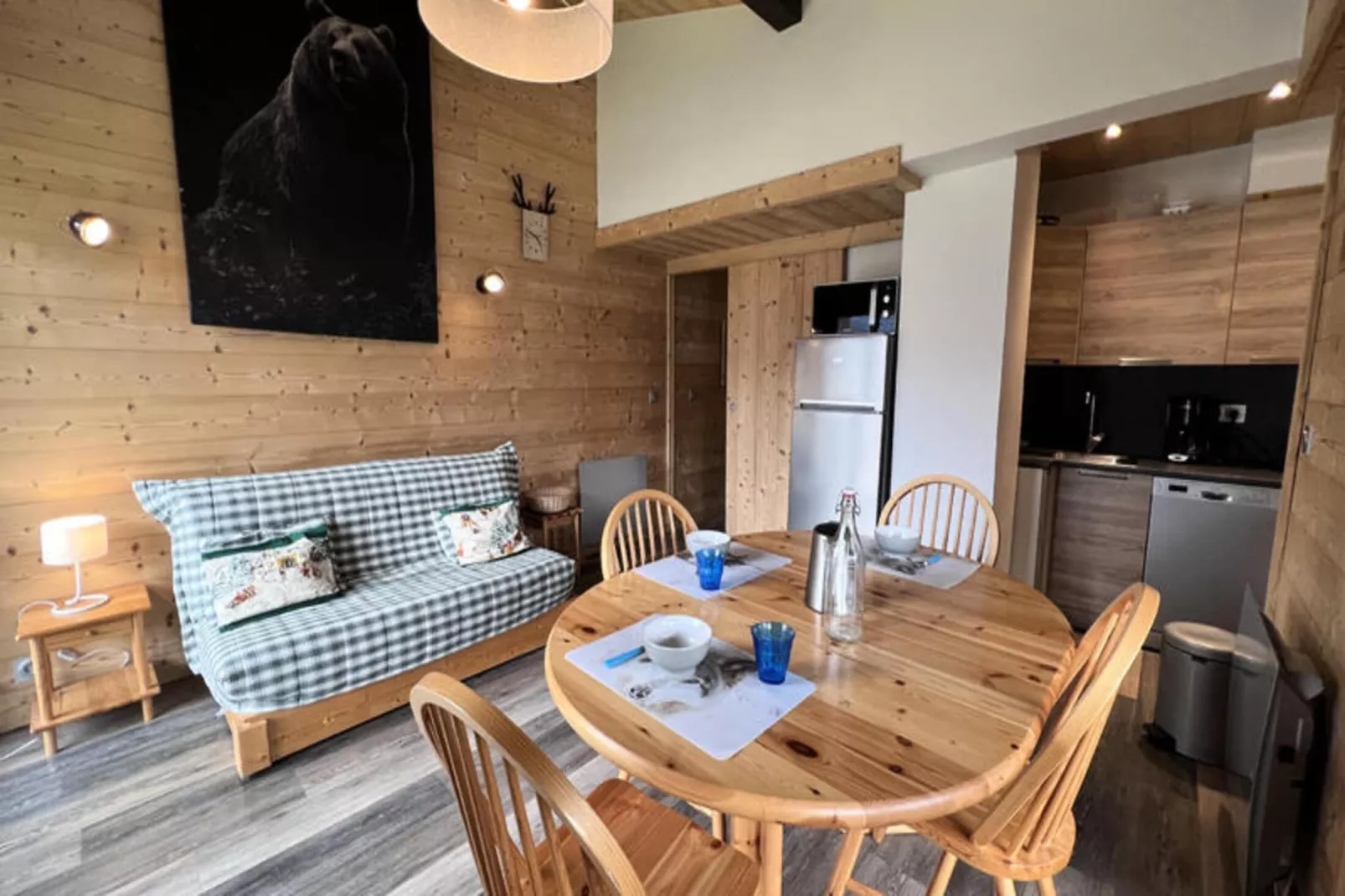 Appartements à La Clusaz-Eetkamer