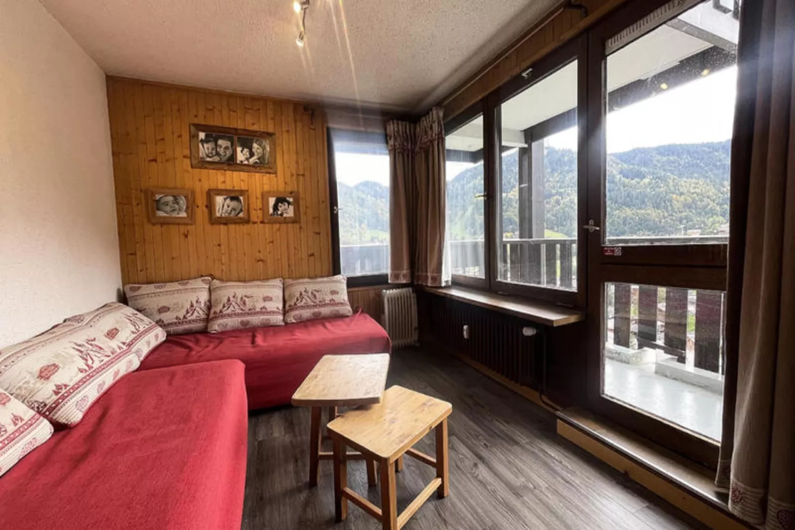 Appartements à La Clusaz-Woonkamer