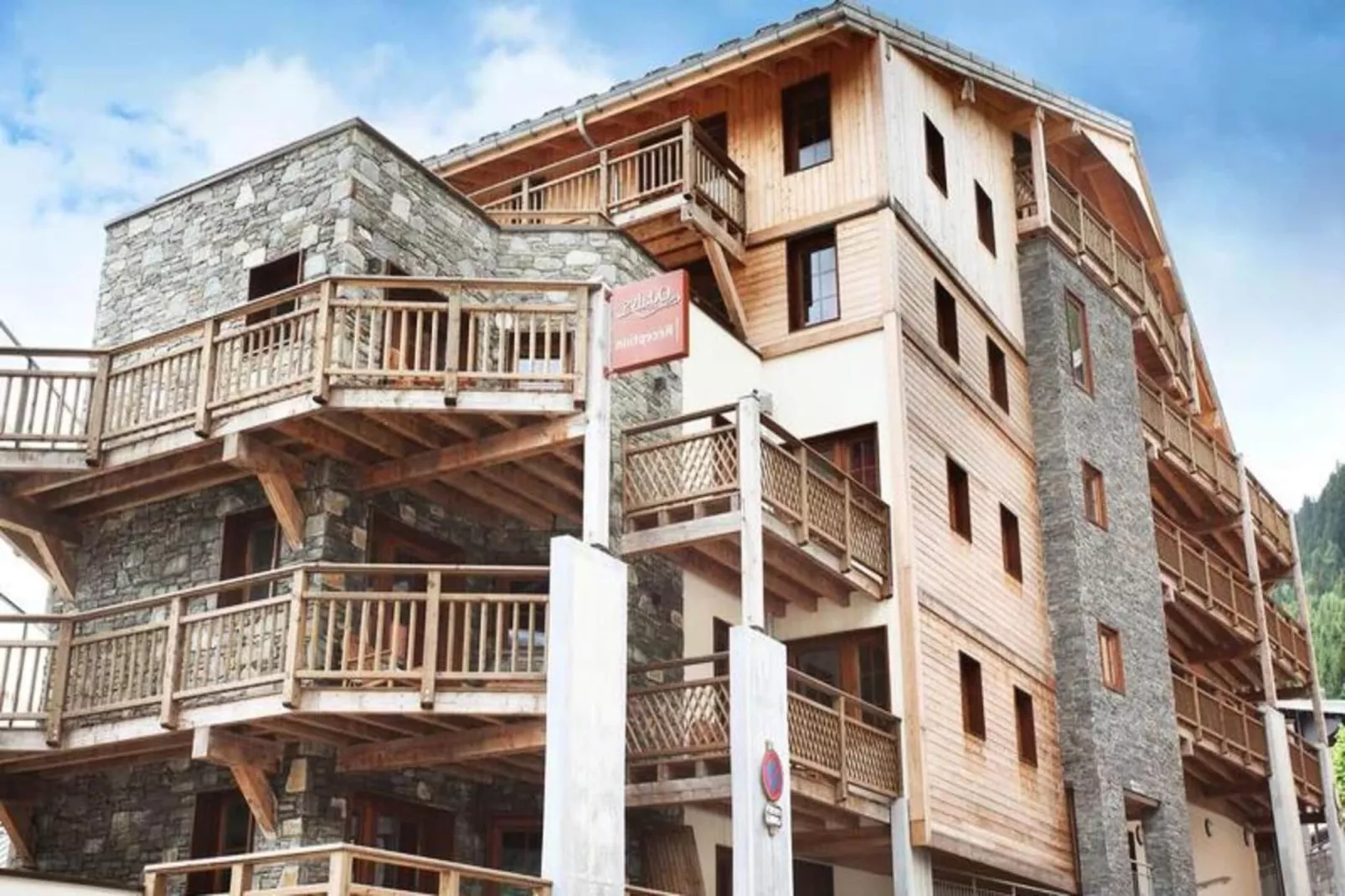 Résidence Prestige Odalys Les Fermes de Châtel-Woonkamer