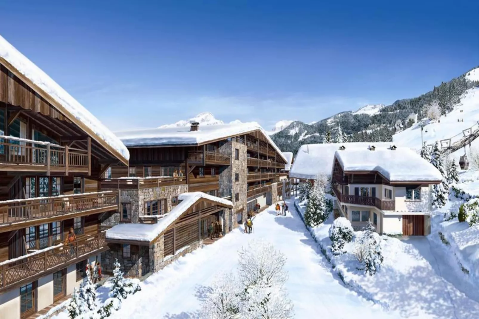 Appartement 7 pers. dans chalet classé 2*-Gebied winter 20km