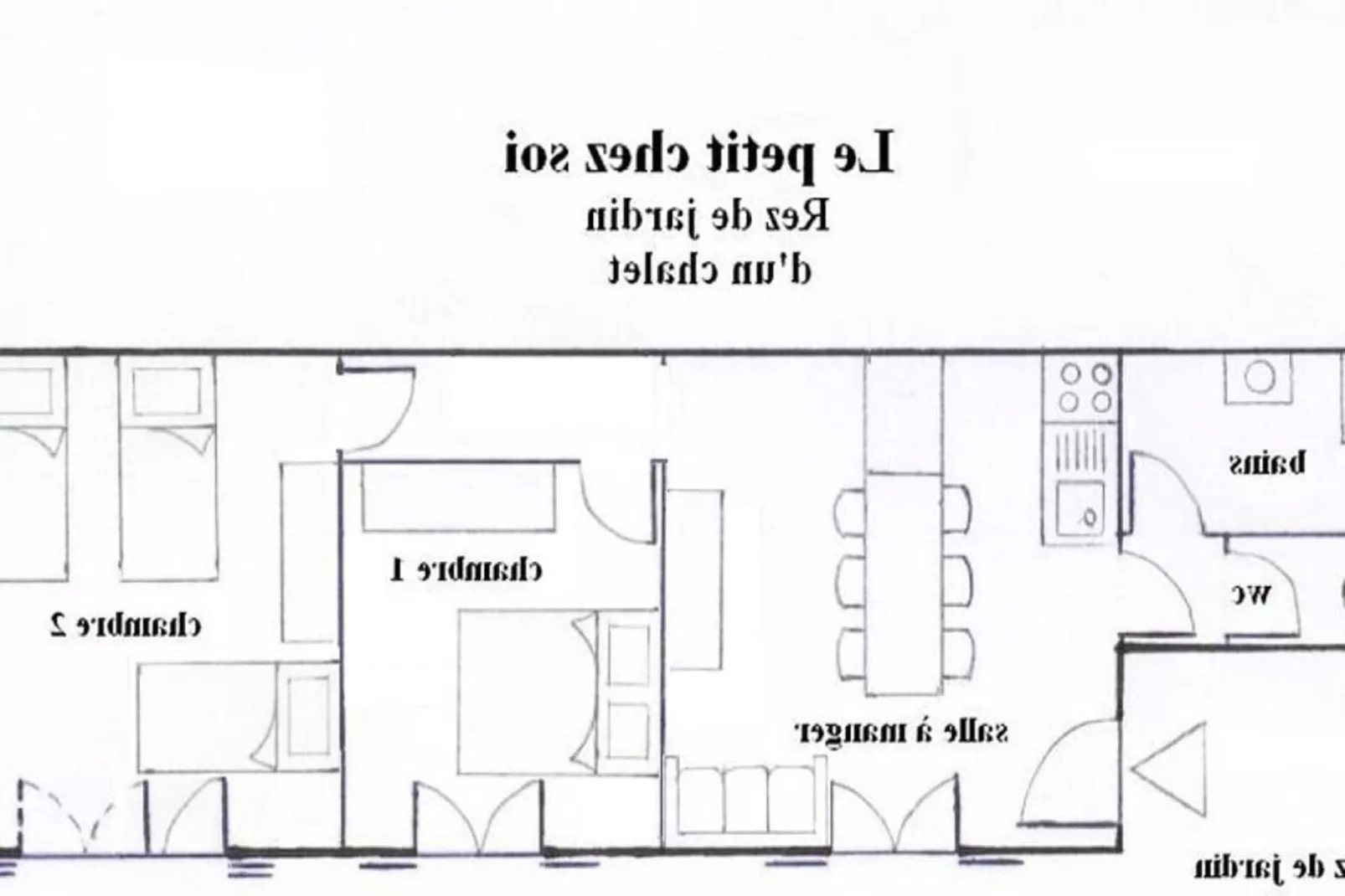 Appartement 3 pièces 5 pers Vue Vallée-Overloop