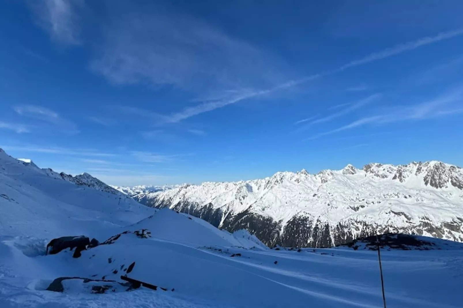 L'Aiguille - maeva Home-Gebied winter 5km