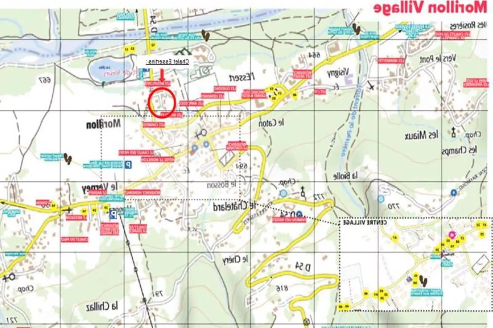 Chalet Essertins-Overloop