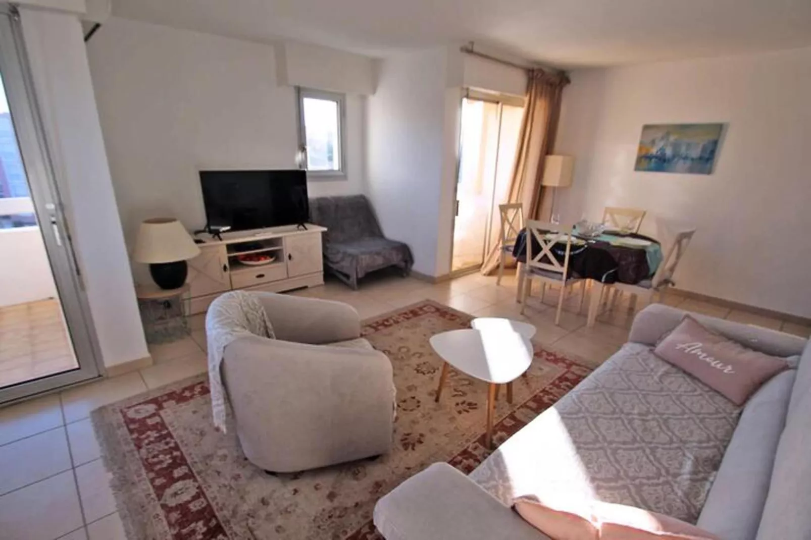 Résidence Les Coralies-Woonkamer