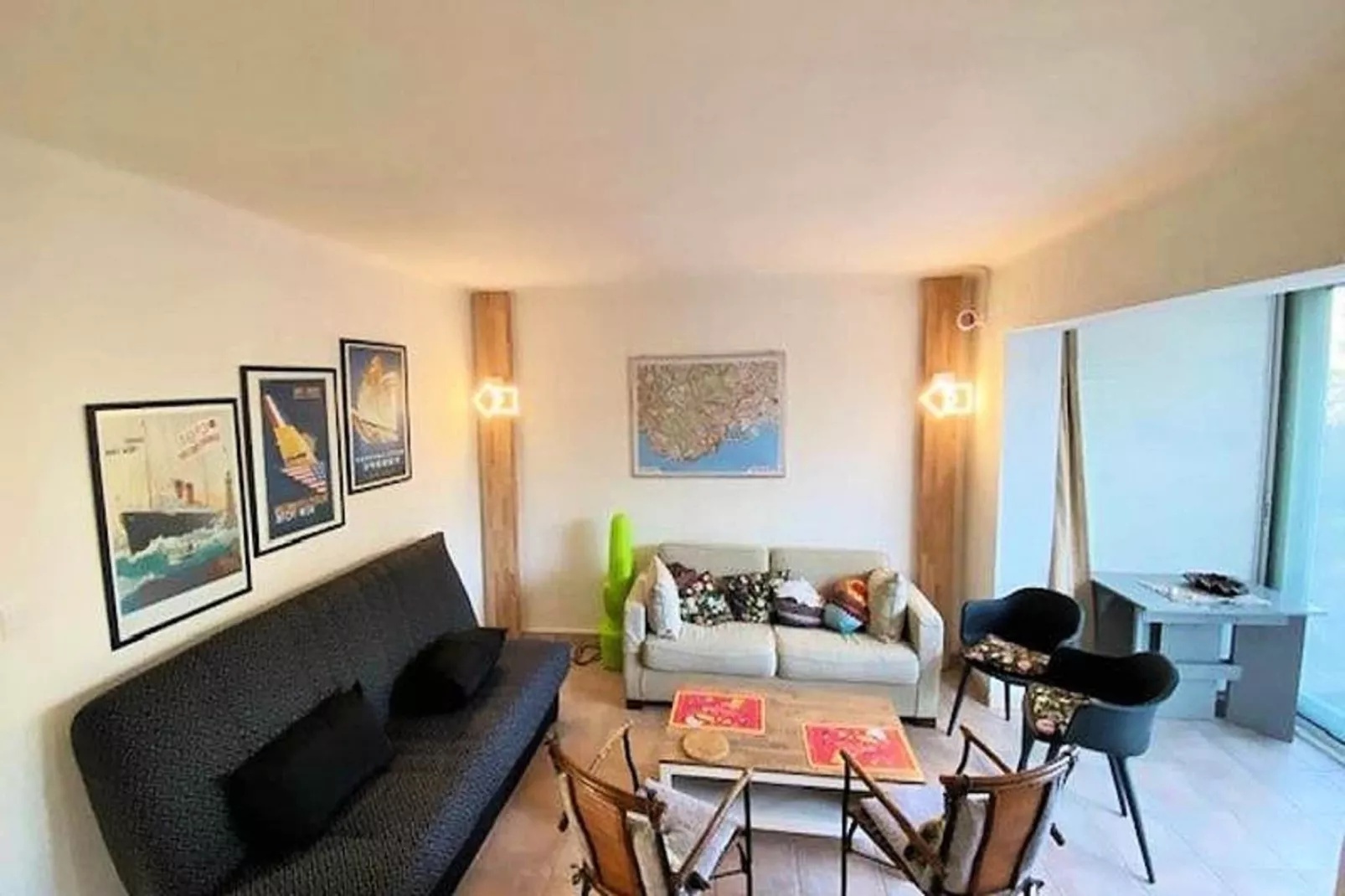 Résidence Les Tropiques-Woonkamer