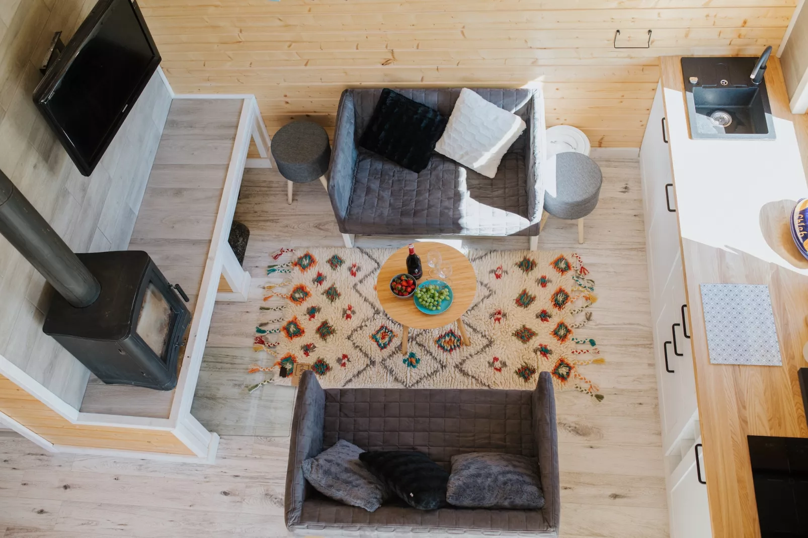 Grey heron-Woonkamer