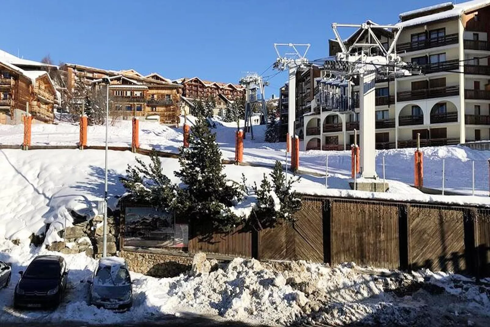 Résidence Maison De L'alpe-Uitzicht winter