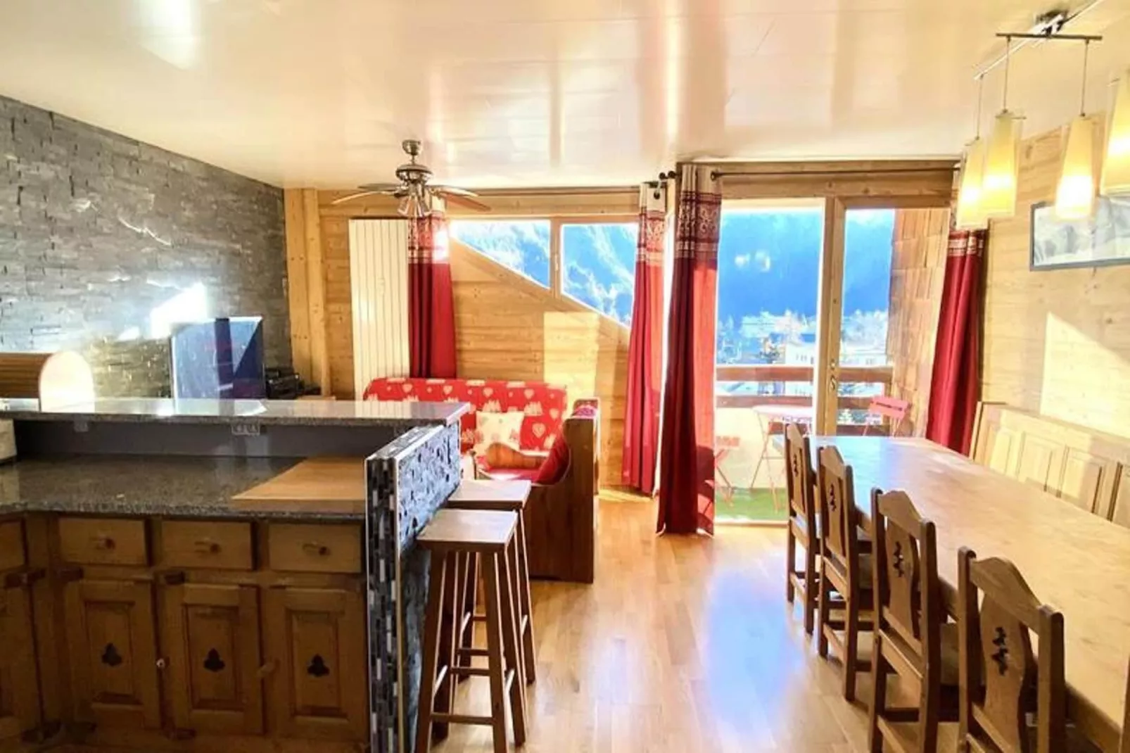 Résidence Les Bleuets-Woonkamer