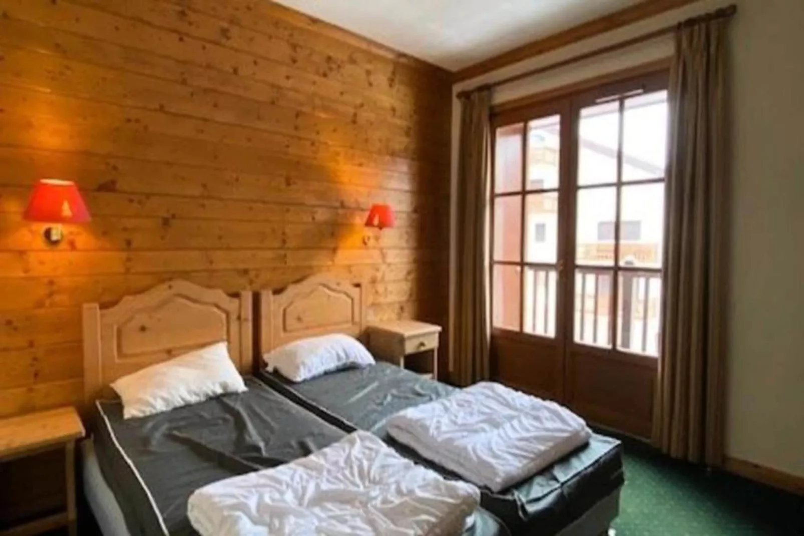 Résidence Alpina Lodge-Slaapkamer