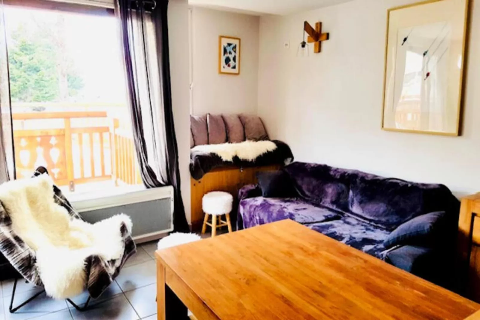 Résidence Alberges A-Woonkamer