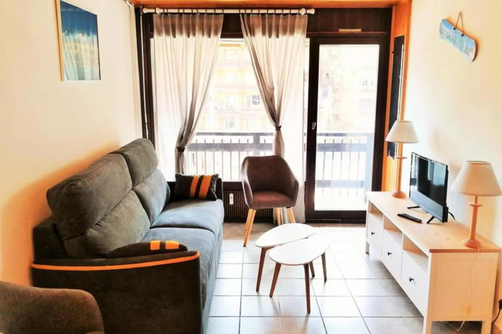 Résidence Olympe-Woonkamer