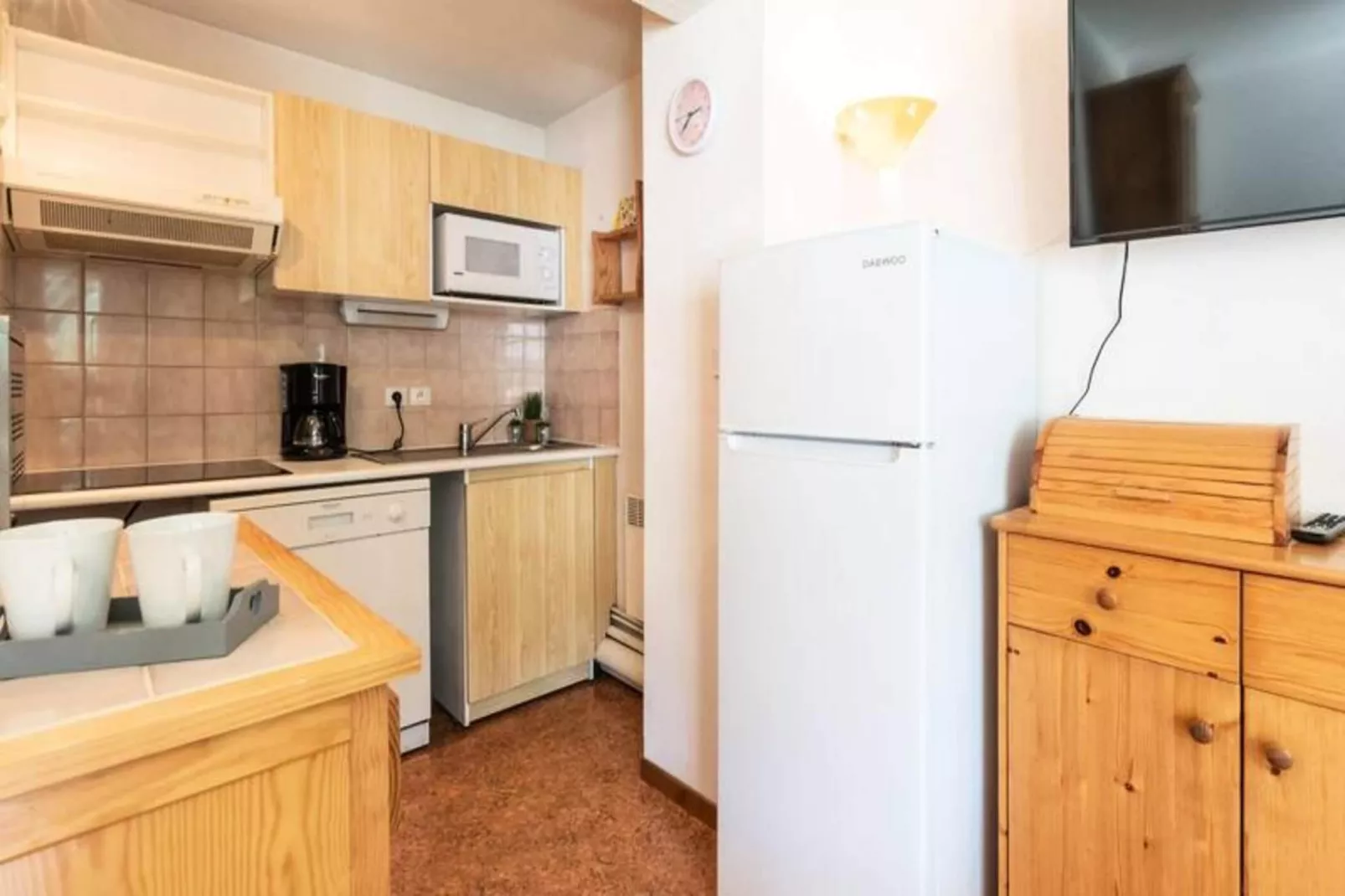 Résidence Village Des Thermes-Keuken