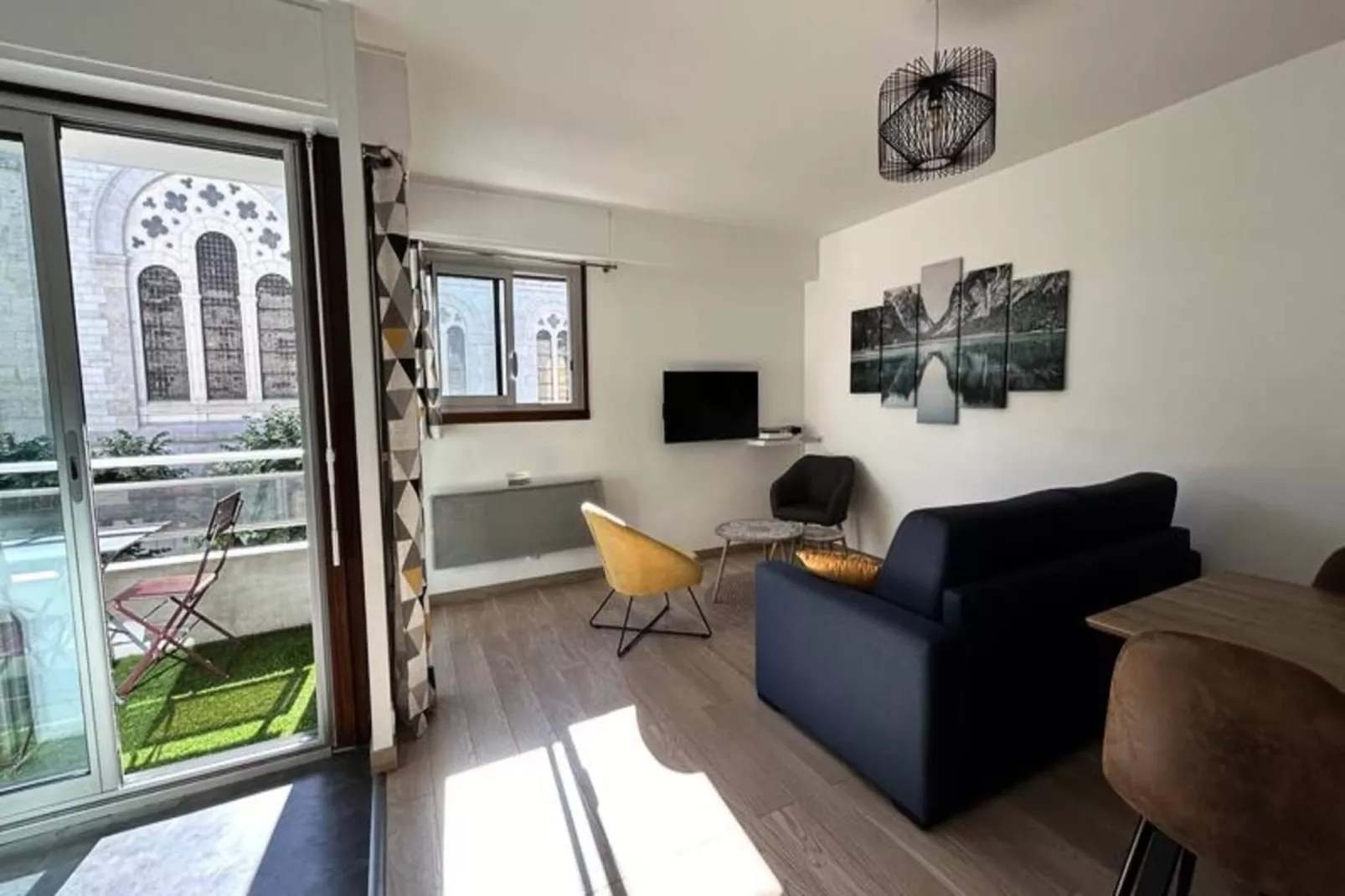 Résidence Le Chateau Durieux 1-Woonkamer