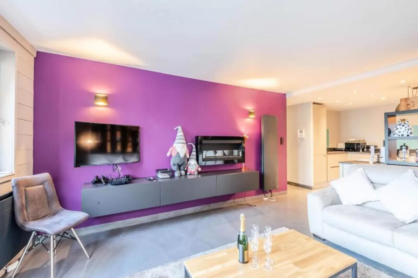 Residence La Chalende-Woonkamer