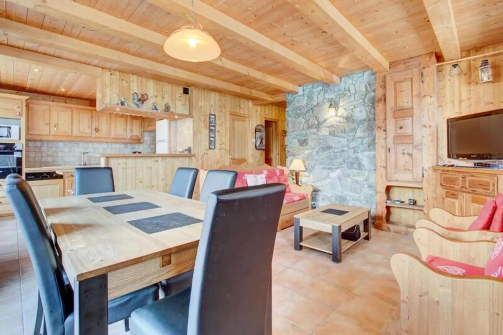 Résidence Les Sermes-Eetkamer