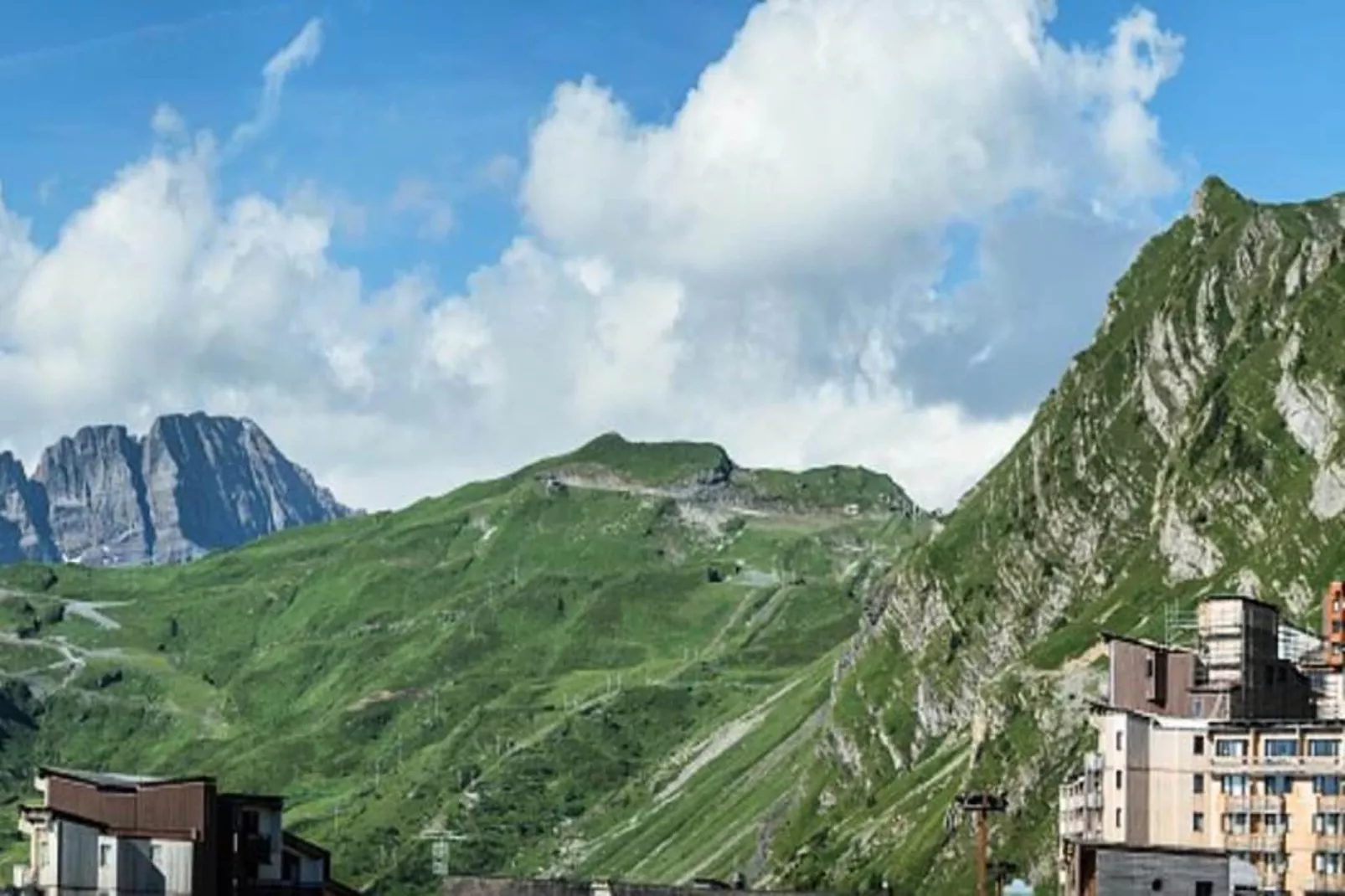 Résidence Les Alpages - maeva Home-Uitzicht zomer