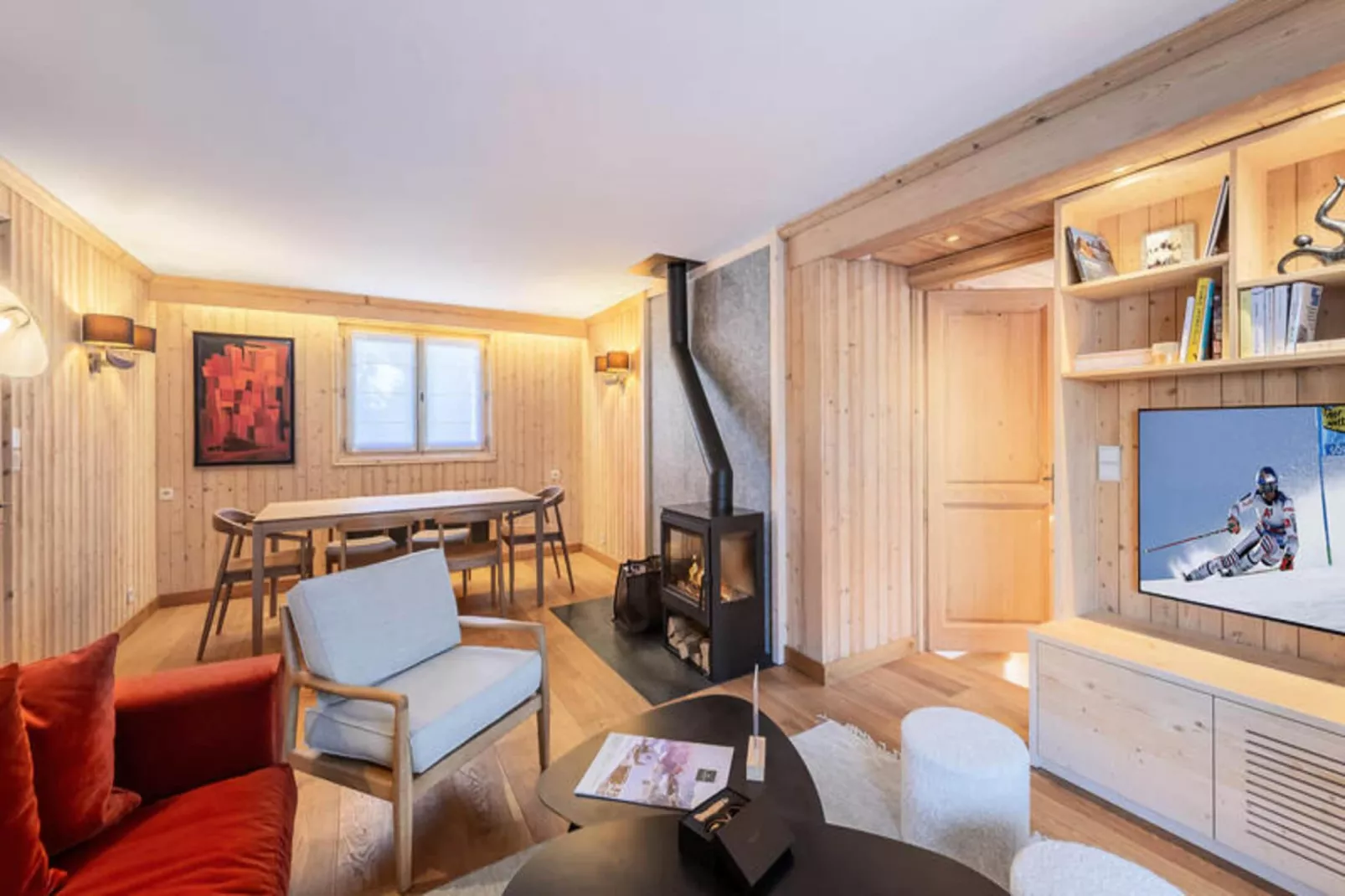 Résidence La Gelinotte-Woonkamer