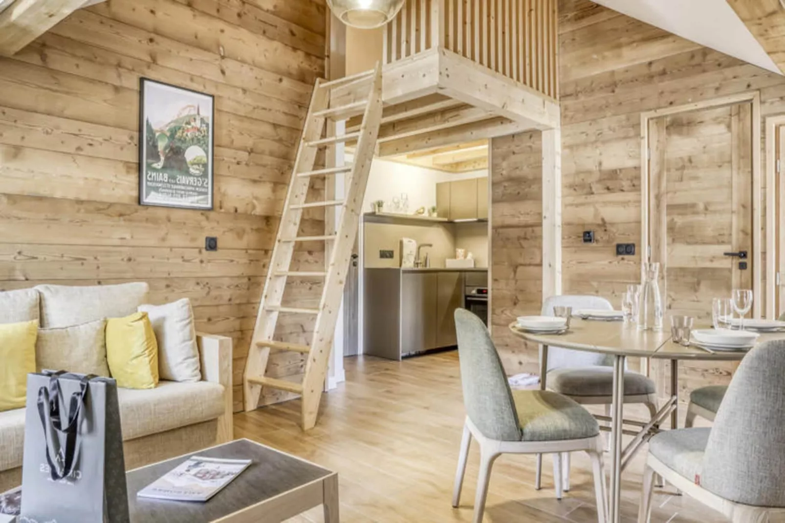 Résidence Gallery Mont Blanc-Buitenkant zomer