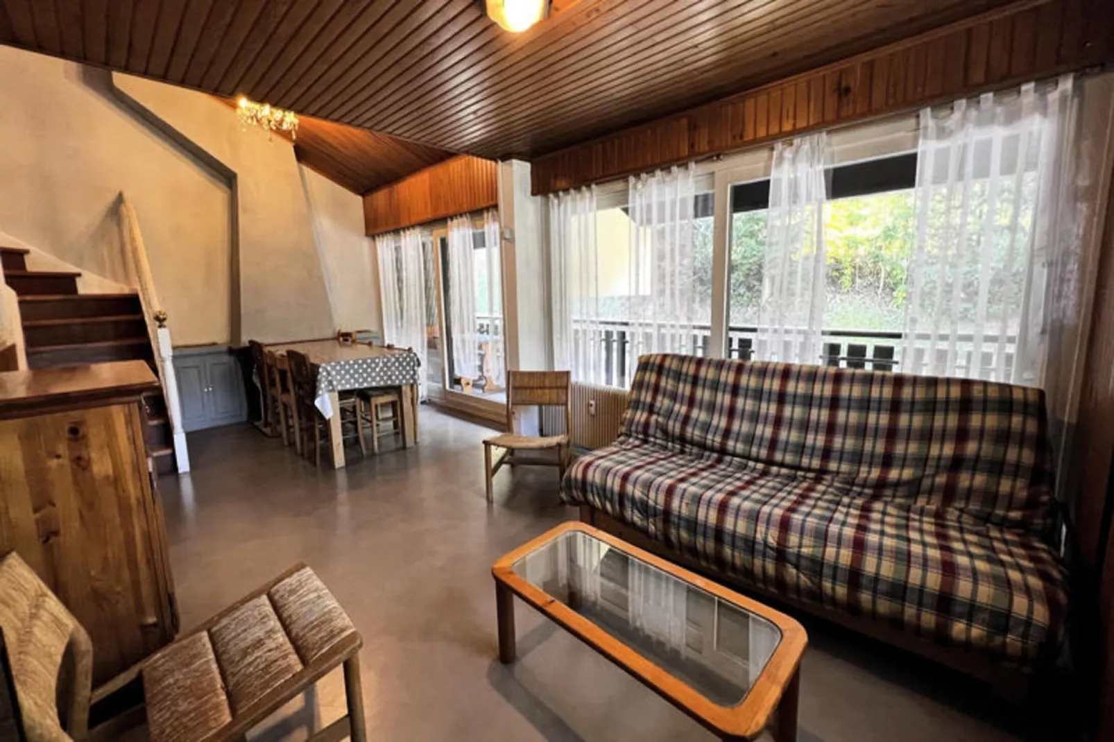 Appartements à La Clusaz-Woonkamer