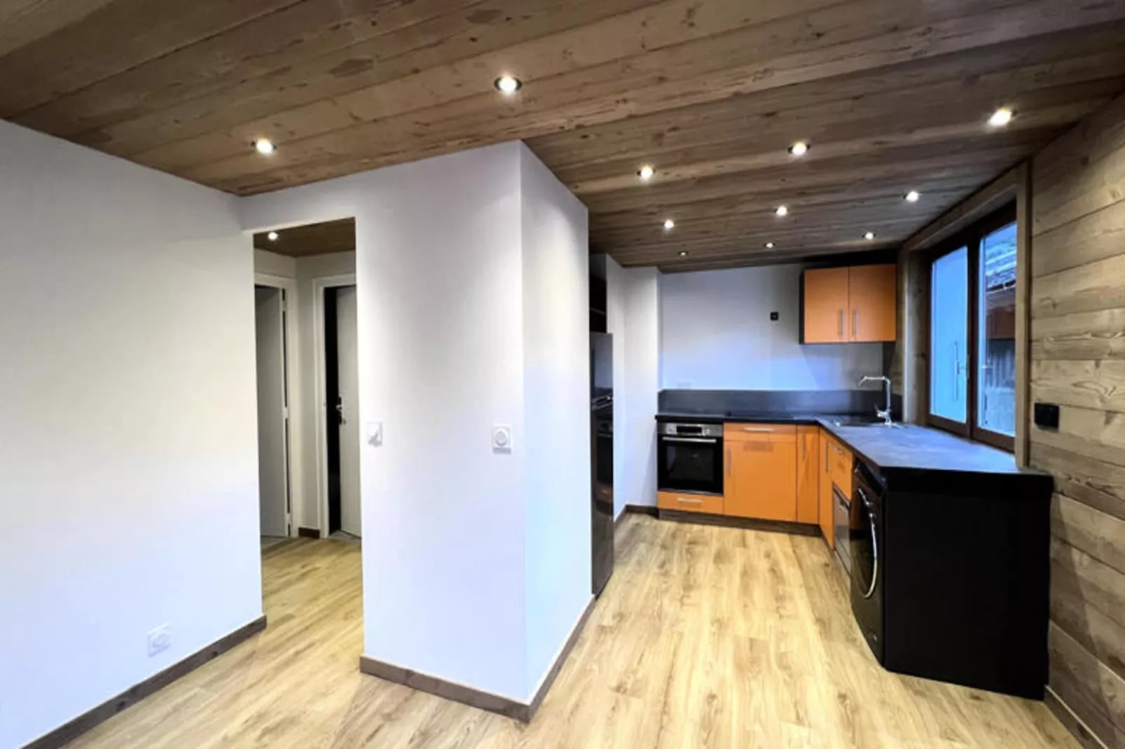 Appartements à La Clusaz-Keuken