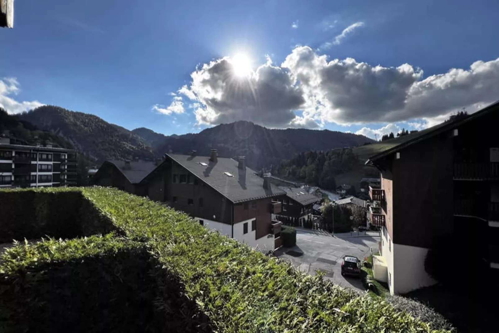 Appartements à La Clusaz-Uitzicht zomer