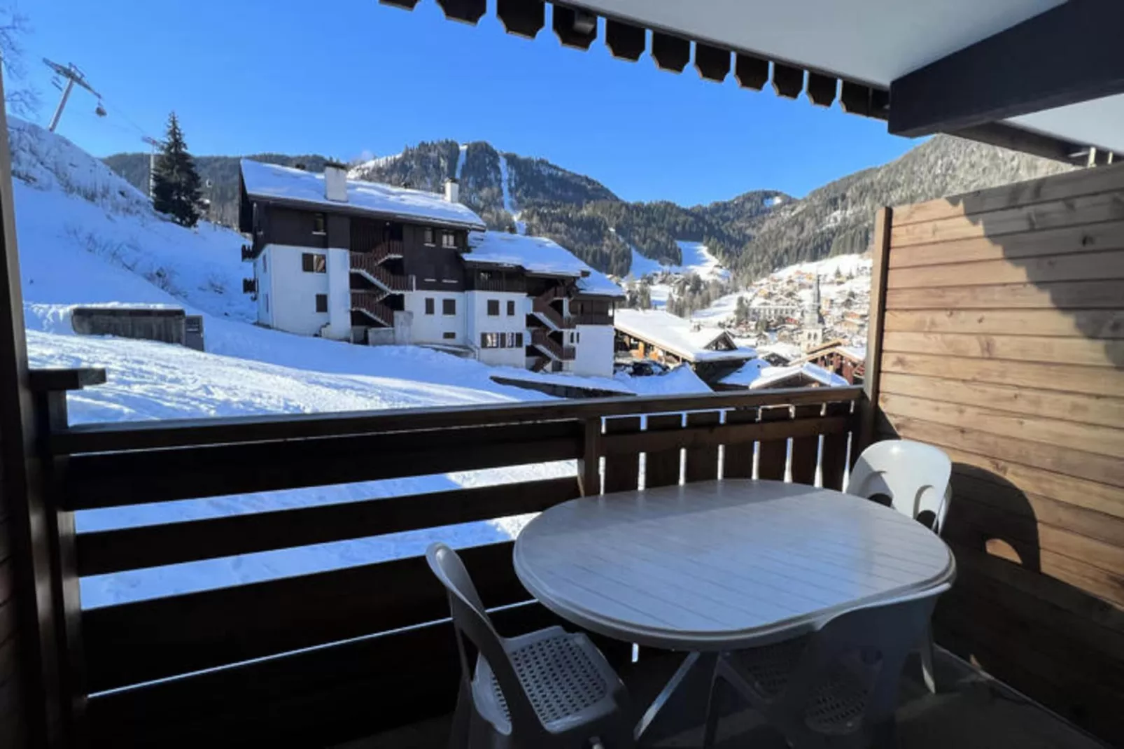 Studio à La Clusaz-Terrasbalkon