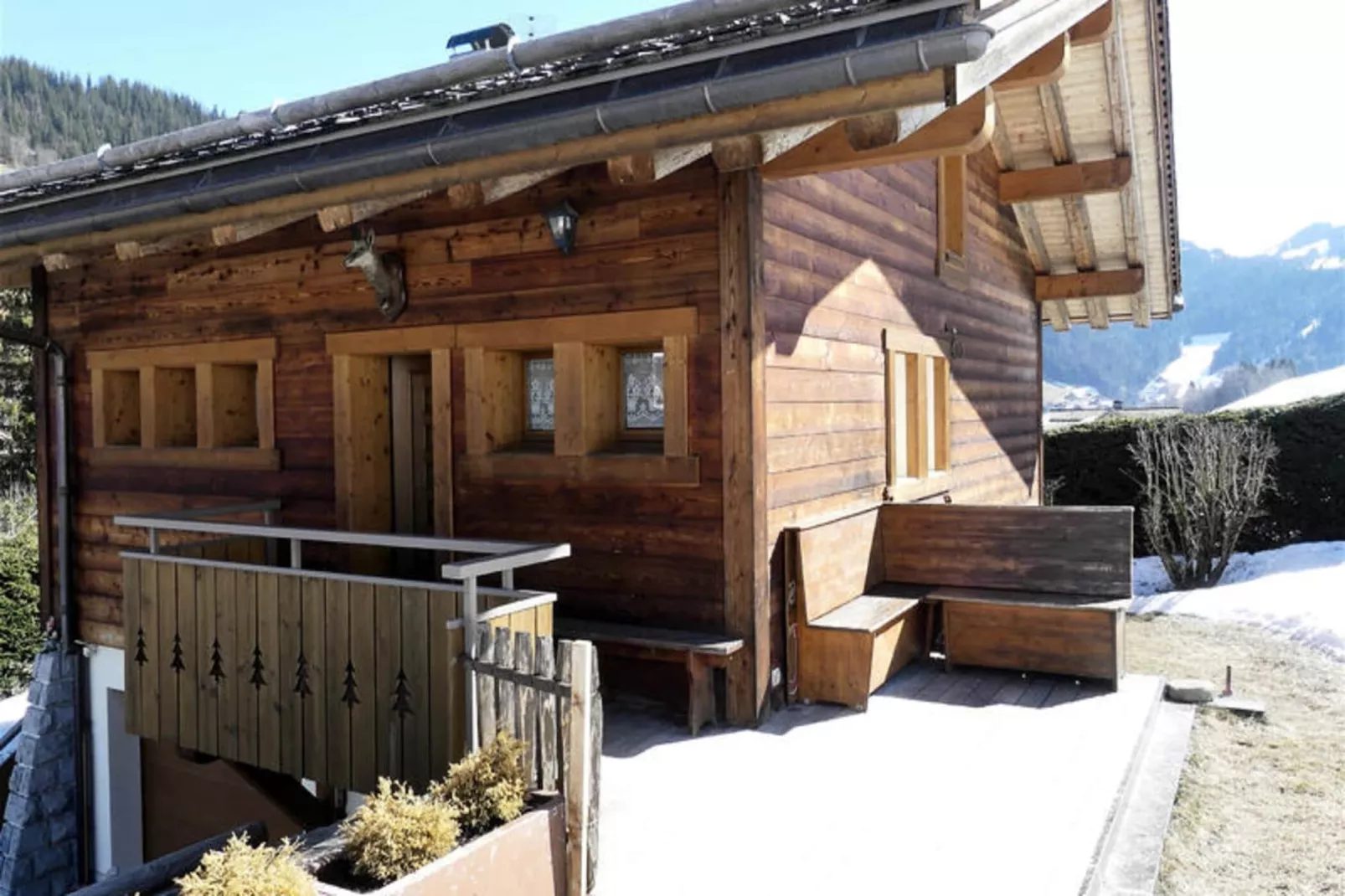 Chalets à La Clusaz-Buitenkant zomer