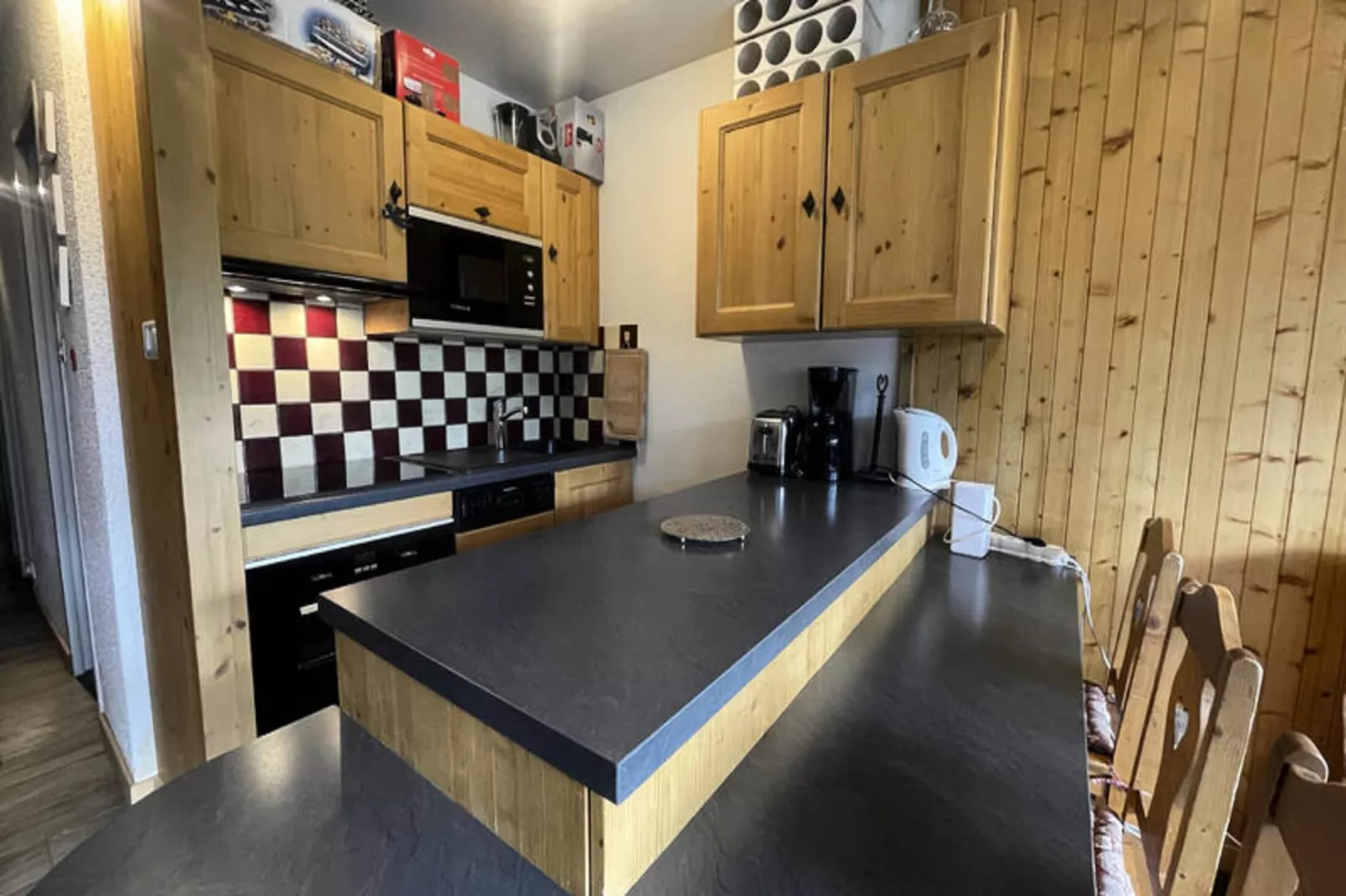 Appartements à La Clusaz-Keuken