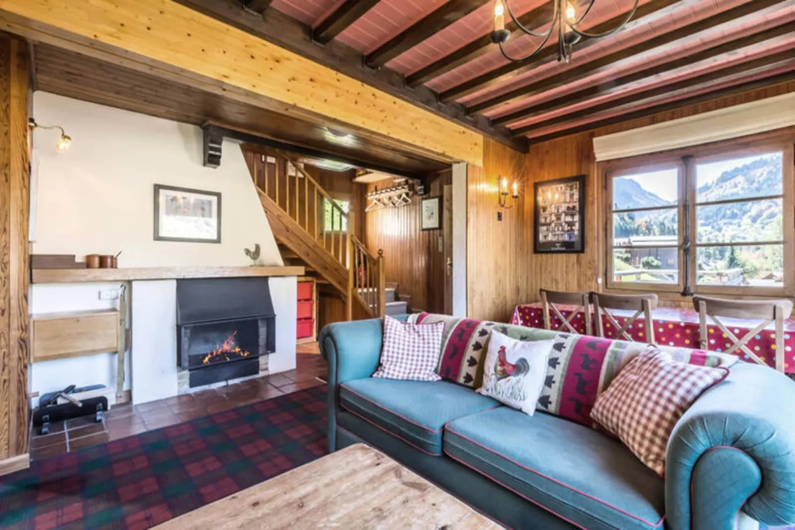 Résidence Foret-Woonkamer