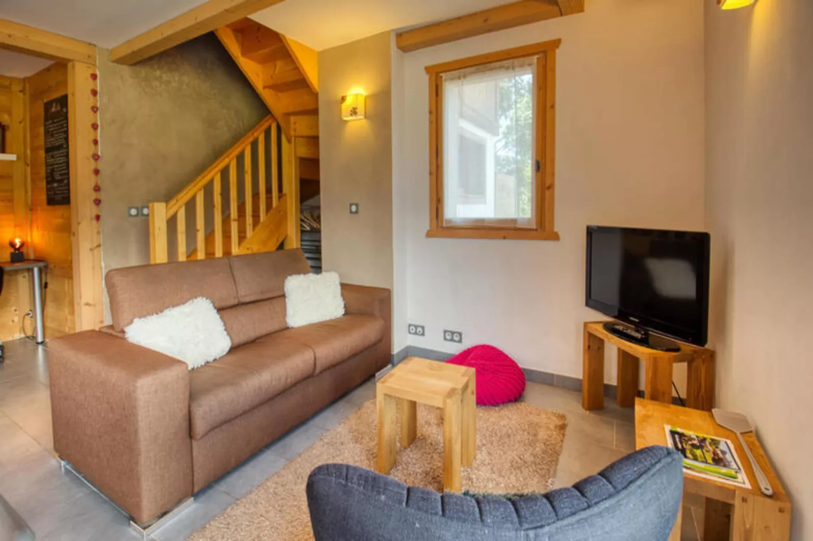 Chalet Le Gaillu - Woonkamer