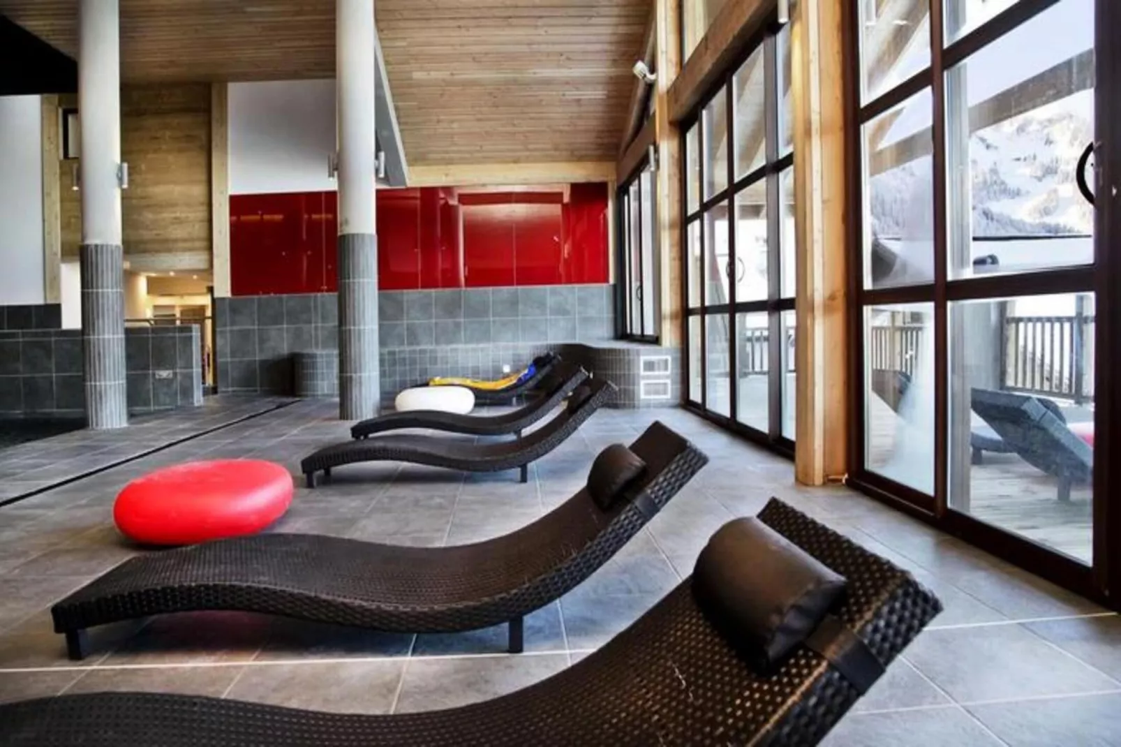 Résidence Prestige Odalys Les Fermes de Châtel-Woonkamer