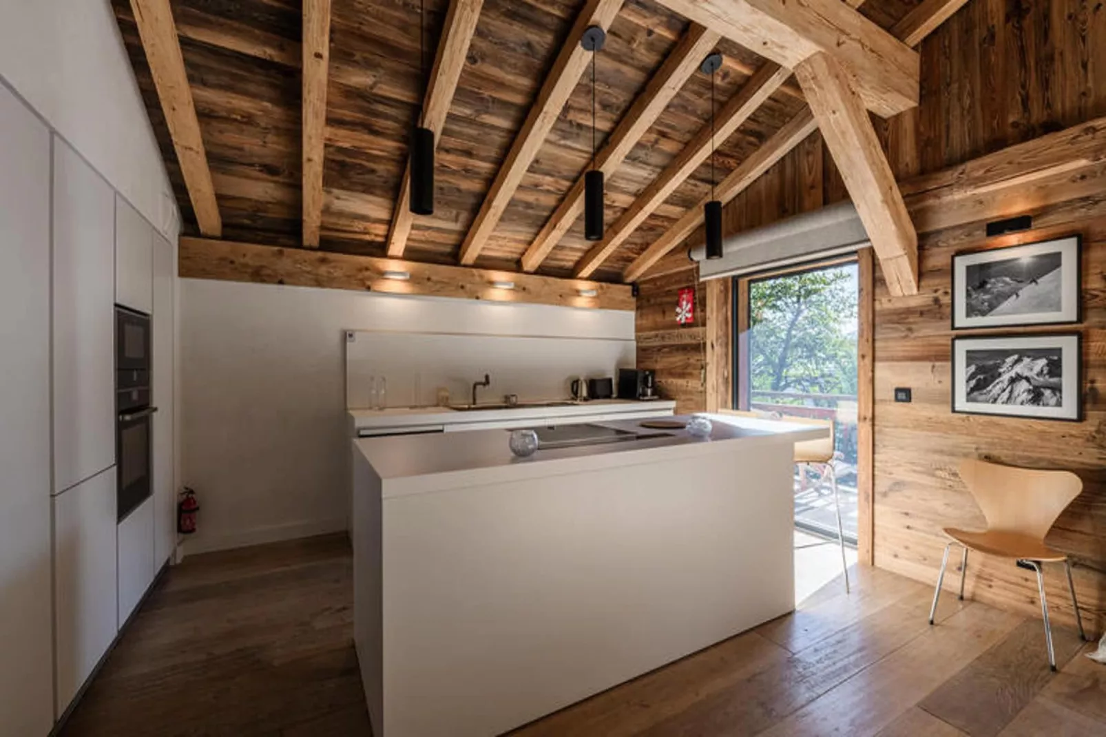 Résidence Black Wood-Hal-ontvangst