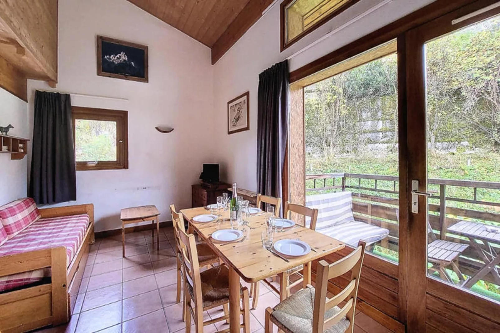 Appartements à Morzine-Woonkamer