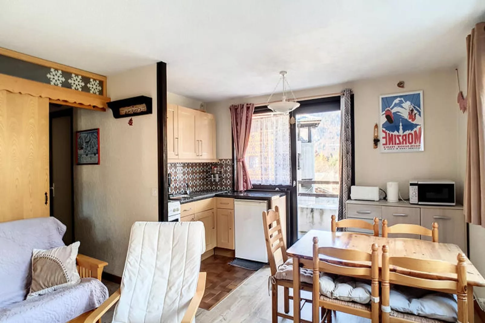 Studio à Saint Jean d'Aulps-Keuken