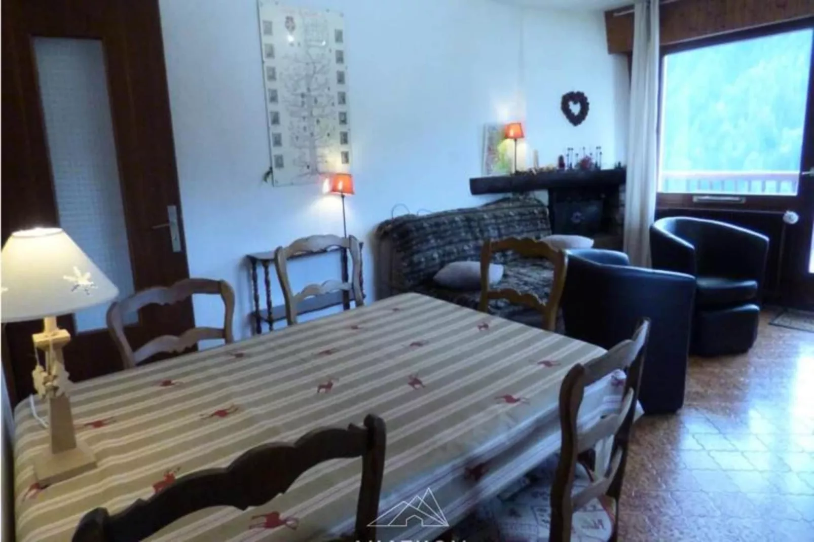 Résidence Bel Alp 1-Eetkamer