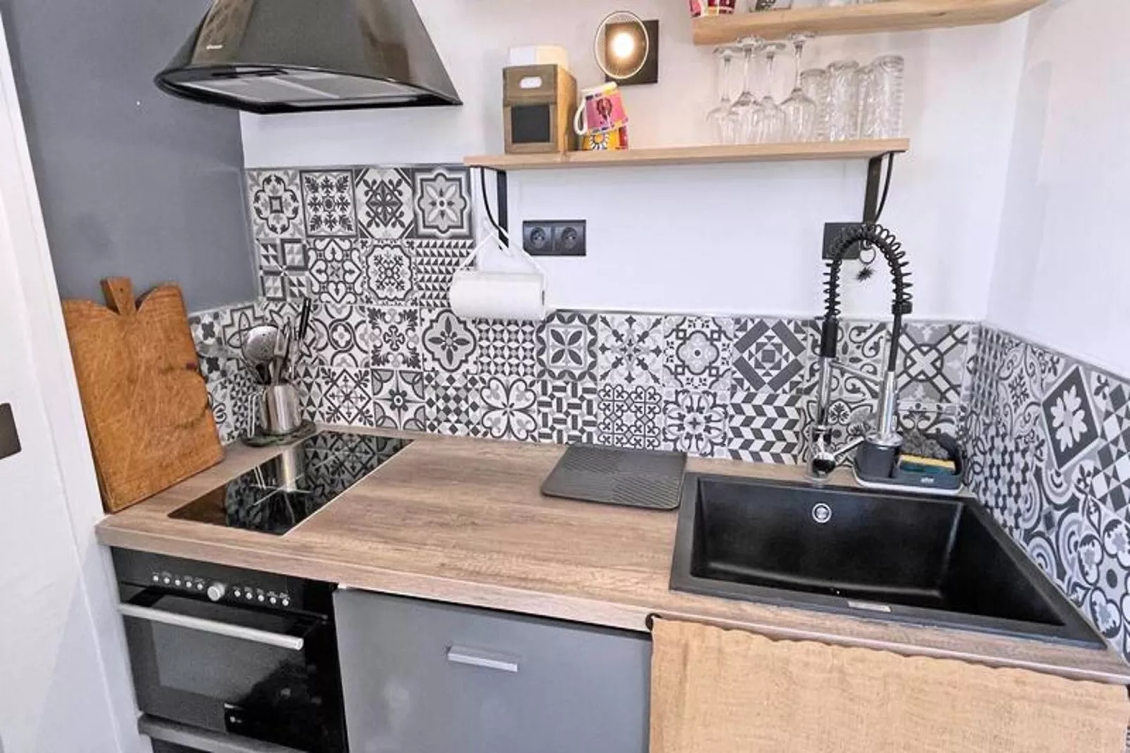 Résidence Les Coralies-Keuken