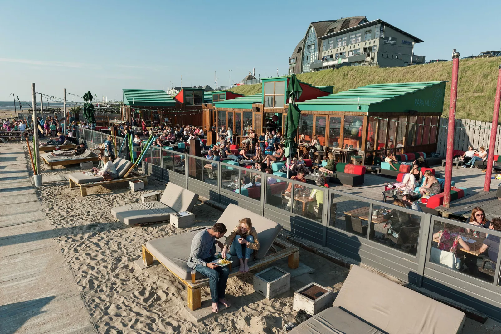 Sea Lodges Bloemendaal 1-Gebieden zomer 1km