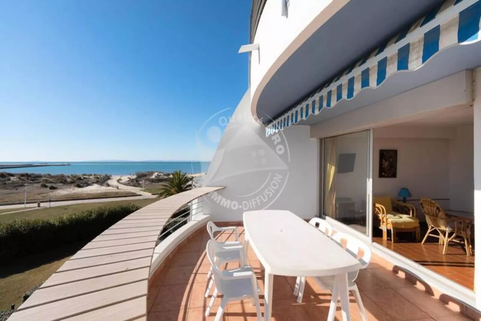 Résidence "le Grand Large"-Terrasbalkon