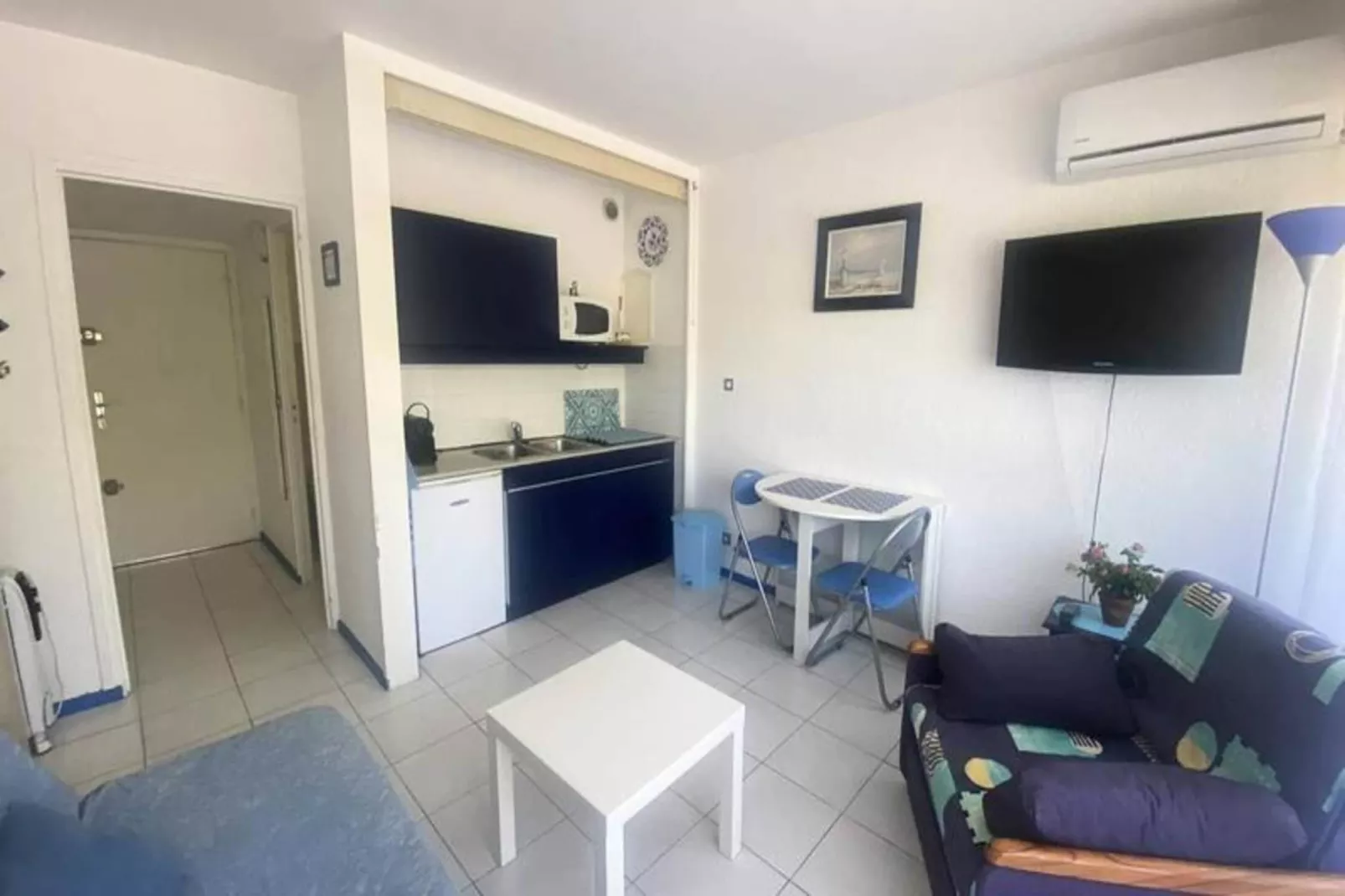 Résidence "escale Port"-Woonkamer