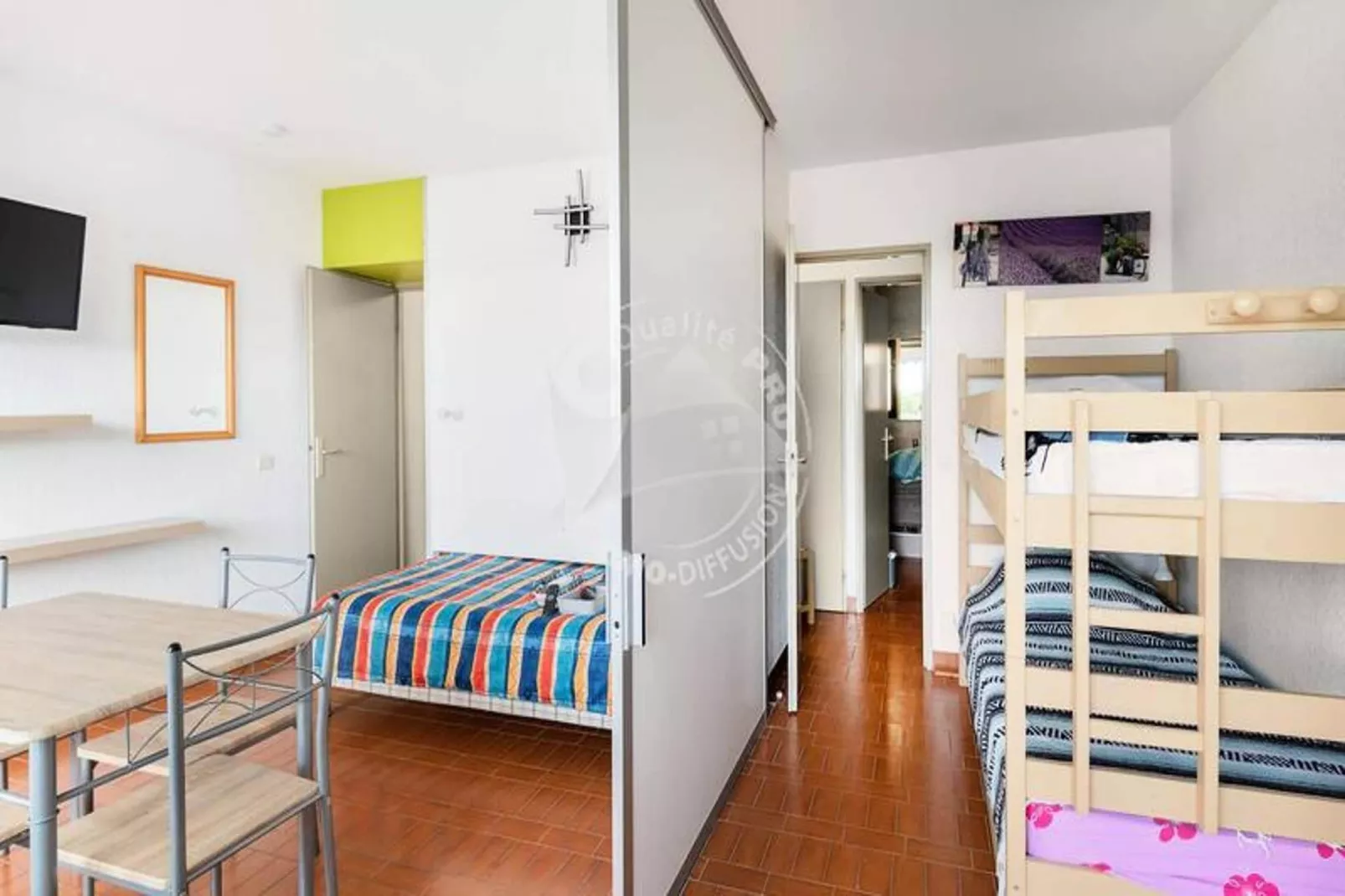 Résidence "le Quai Aux Fleurs"-Slaapkamer