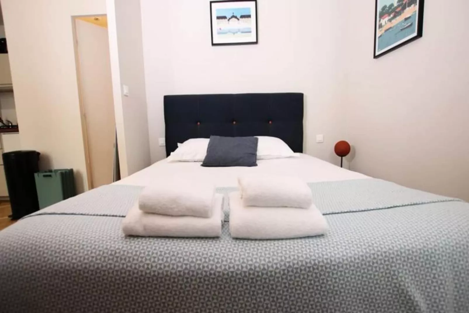 Magnifique Studio Bordelais En Plein Coeur De La Ville-Slaapkamer