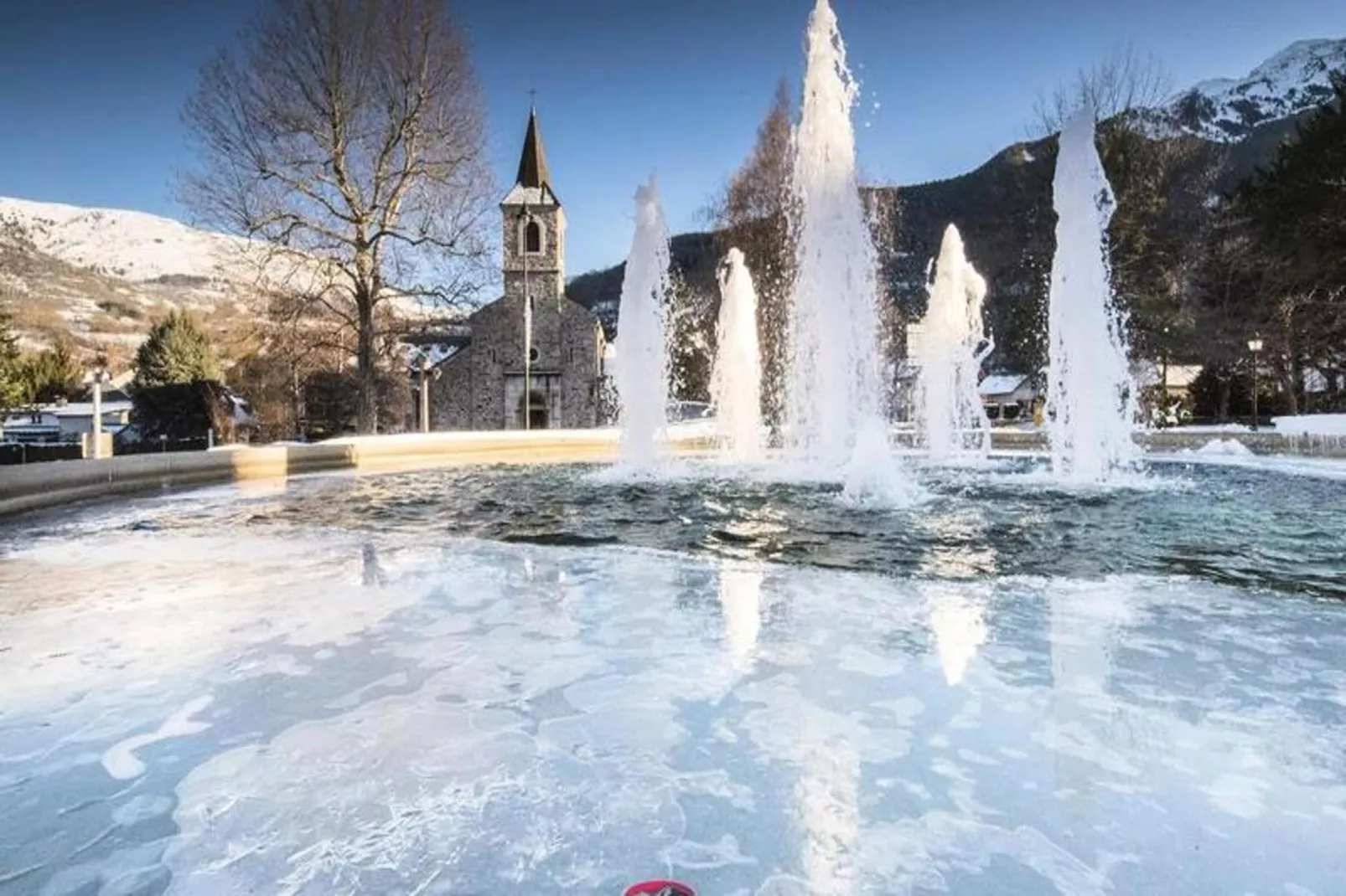 Résidence Grand Pre  D-Gebied winter 1km