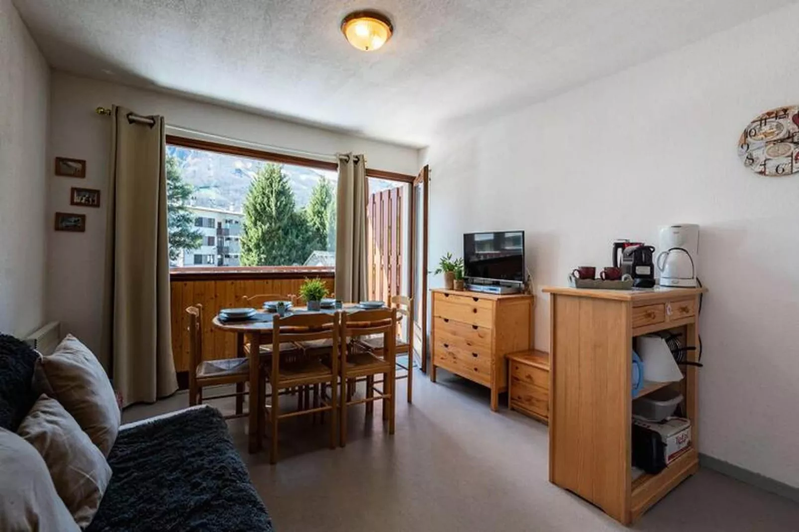 Résidence Sapins 2-Woonkamer